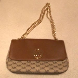 Michael Kors Double Gold Chain Purse
